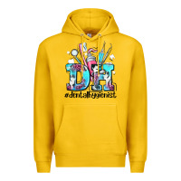 Lemon d h dental hygienist Premium Hoodie - AdoDesignShop