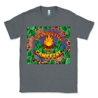 Charcoal Heather life is better around the campfire Classic Tee - BarkalooDesign