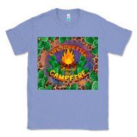 Colony Blue life is better around the campfire Classic Tee - BarkalooDesign