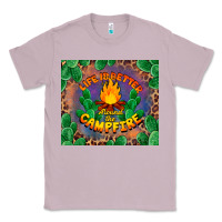 Lilac life is better around the campfire Classic Tee - BarkalooDesign