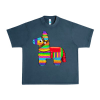 Midnight Navy pinata Urban Heavy Tee - Artiststas