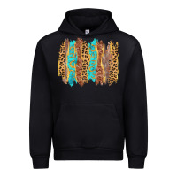 Black western brushstrokes Urban Hoodie - AdoDesignShop