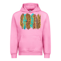 Fuchsia Pink western brushstrokes Urban Hoodie - AdoDesignShop