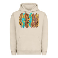 Pigment French Oak western brushstrokes Urban Hoodie - AdoDesignShop
