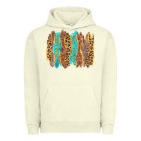 Pigment Pistachio western brushstrokes Urban Hoodie - AdoDesignShop