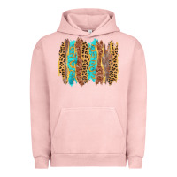 Pigment Salmon western brushstrokes Urban Hoodie - AdoDesignShop