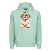 Seafoam shih tzu Premium Hoodie - Artiststas