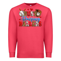 Cardinal busy raising ballers baseball Premium Sweatshirt - Zillion Design Studio
