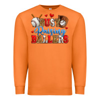 Carrot busy raising ballers baseball Premium Sweatshirt - Zillion Design Studio