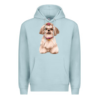 Blue Mist shih tzu Premium Hoodie - Artiststas