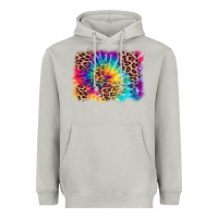 Moon Dust leopard tie dye background Heavyweight Hoodie - Zillion Design Studio
