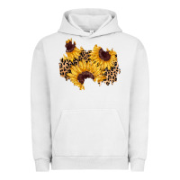 Pigment Lunar Rock sunflower leopard patch Urban Hoodie - AdoDesignShop
