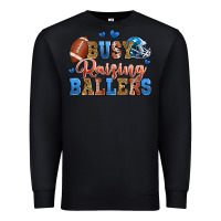 Black busy raising ballers american football Premium Sweatshirt - Zillion Design Studio