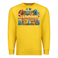 Lemon busy raising ballers american football Premium Sweatshirt - Zillion Design Studio