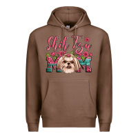 Chestnut shih tzu mom Premium Hoodie - Artiststas