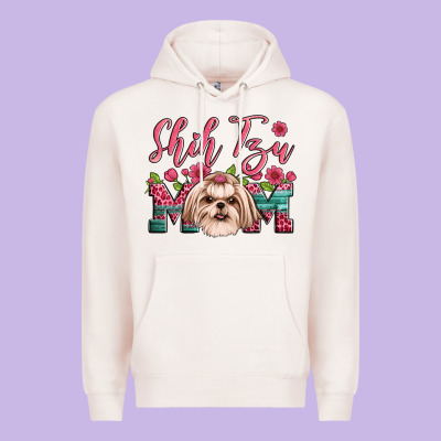 Shih Tzu Mom Premium Hoodie Designed By Artiststas
