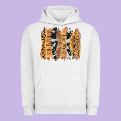 Western Brushstrokes Urban Hoodie Designed By Adodesignshop