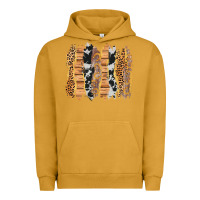 Pigment Peanut Butter western brushstrokes Urban Hoodie - AdoDesignShop