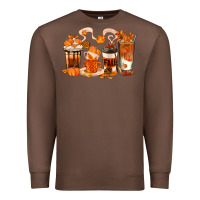 Chestnut Fall Coffee Cups Premium Sweatshirt - texasbilliewilder