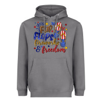 Storm flip flops fireworks and freedom Heavyweight Hoodie - texasbilliewilder