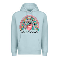 Blue Mist hello 3rd grade Premium Hoodie - JahusDesignShop