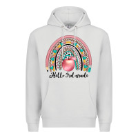 Hello 3rd Grade Premium Hoodie | Teevron