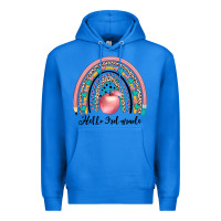True Royal hello 3rd grade Premium Hoodie - JahusDesignShop