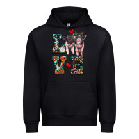 Black love baby pigs Urban Hoodie - Artiststas