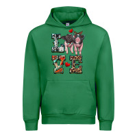 Emerald love baby pigs Urban Hoodie - Artiststas