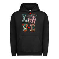 Pigment Black love baby pigs Urban Hoodie - Artiststas