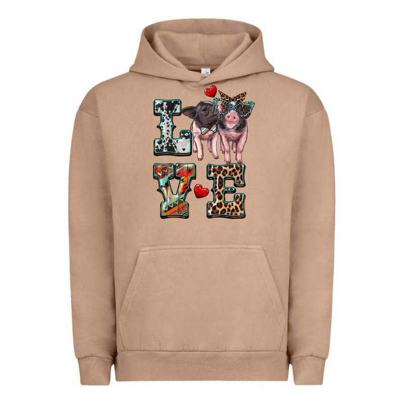 Love Baby Pigs Urban Hoodie by Artiststas | Teevron