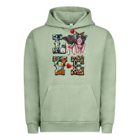 Pigment Oil Green love baby pigs Urban Hoodie - Artiststas