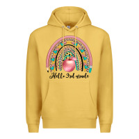 Antique Gold hello 3rd grade Premium Hoodie - JahusDesignShop
