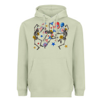 Matcha fourth of july dancing skeleton Heavyweight Hoodie - texasbilliewilder