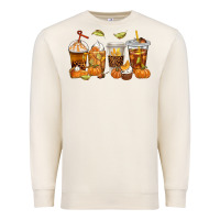 Sandshell Fall Coffee Cups Premium Sweatshirt - texasbilliewilder