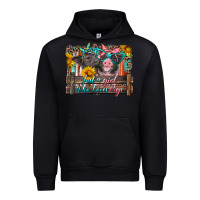 Black just a girl who loves pigs Urban Hoodie - Artiststas
