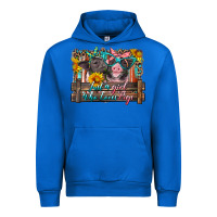 Cobalt just a girl who loves pigs Urban Hoodie - Artiststas