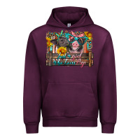 Mauve Wine just a girl who loves pigs Urban Hoodie - Artiststas