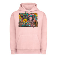 Pigment Salmon just a girl who loves pigs Urban Hoodie - Artiststas