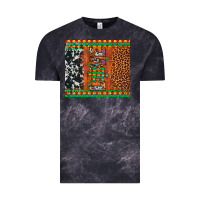 Cloud Black love autism awareness leopard cowhide Vintage Tee - Artiststas