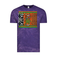 Cloud Purple love autism awareness leopard cowhide Vintage Tee - Artiststas