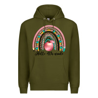 Army Green hello 4th grade Premium Hoodie - JahusDesignShop