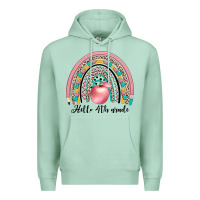 Seafoam hello 4th grade Premium Hoodie - JahusDesignShop