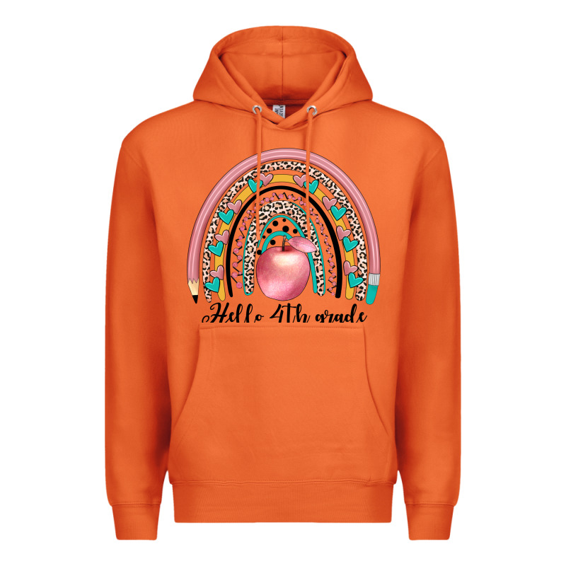Hello 4th Grade Premium Hoodie by JahusDesignShop | Teevron