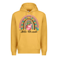 Mustard hello 4th grade Premium Hoodie - JahusDesignShop