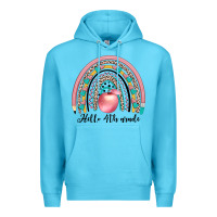 Ocean Blue hello 4th grade Premium Hoodie - JahusDesignShop