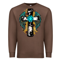 Chestnut cross gemstone wings Premium Sweatshirt - RanaPortraitStore