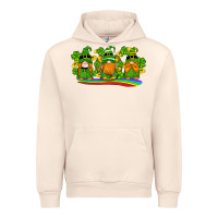 Sandshell st patricks day gnomes shamrock gold rainbow Urban Hoodie - Artiststas
