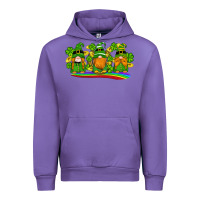 Tulip st patricks day gnomes shamrock gold rainbow Urban Hoodie - Artiststas