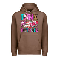 Chestnut pink october Premium Hoodie - AdoDesignShop